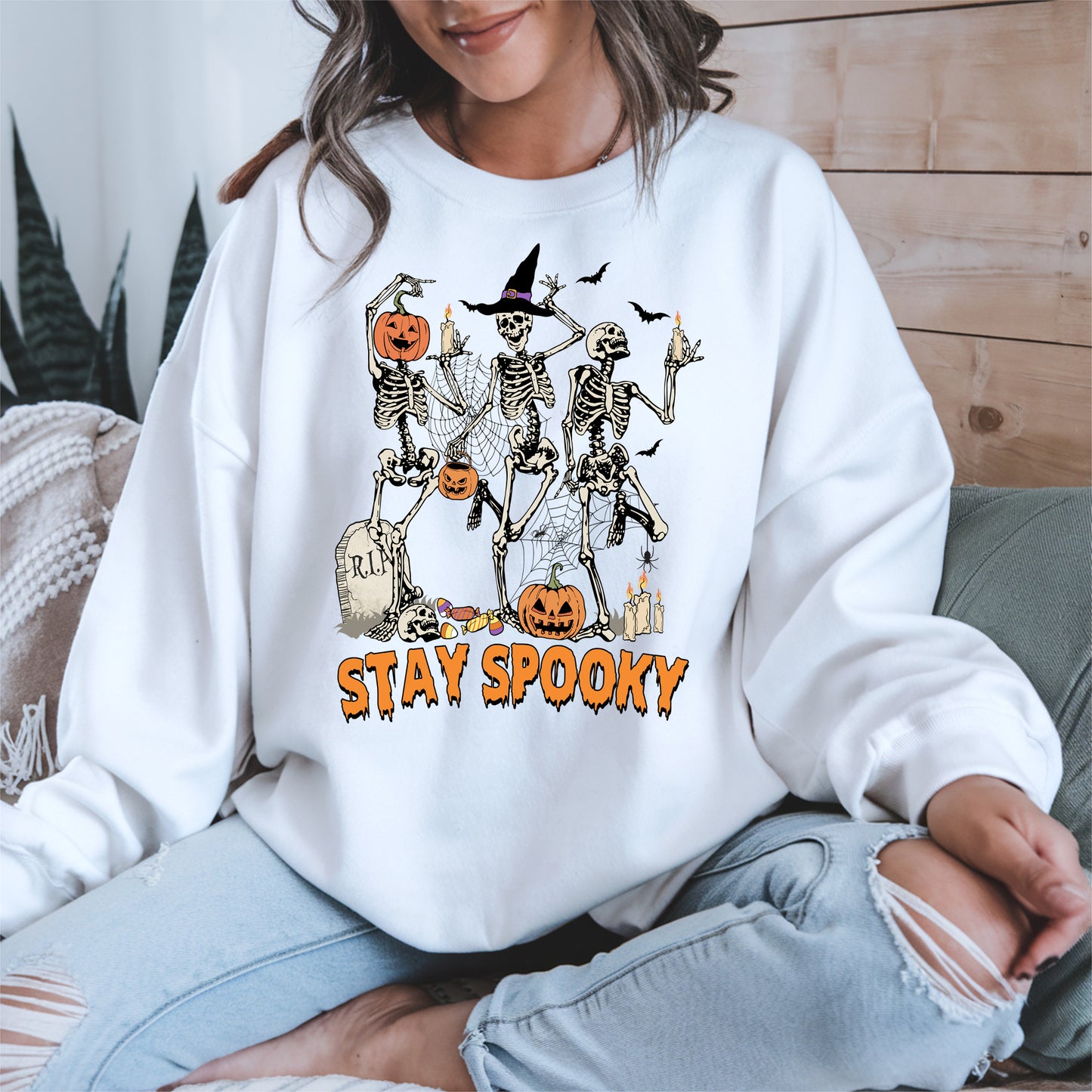 Dancing Skeleton Stay Spooky Shirt