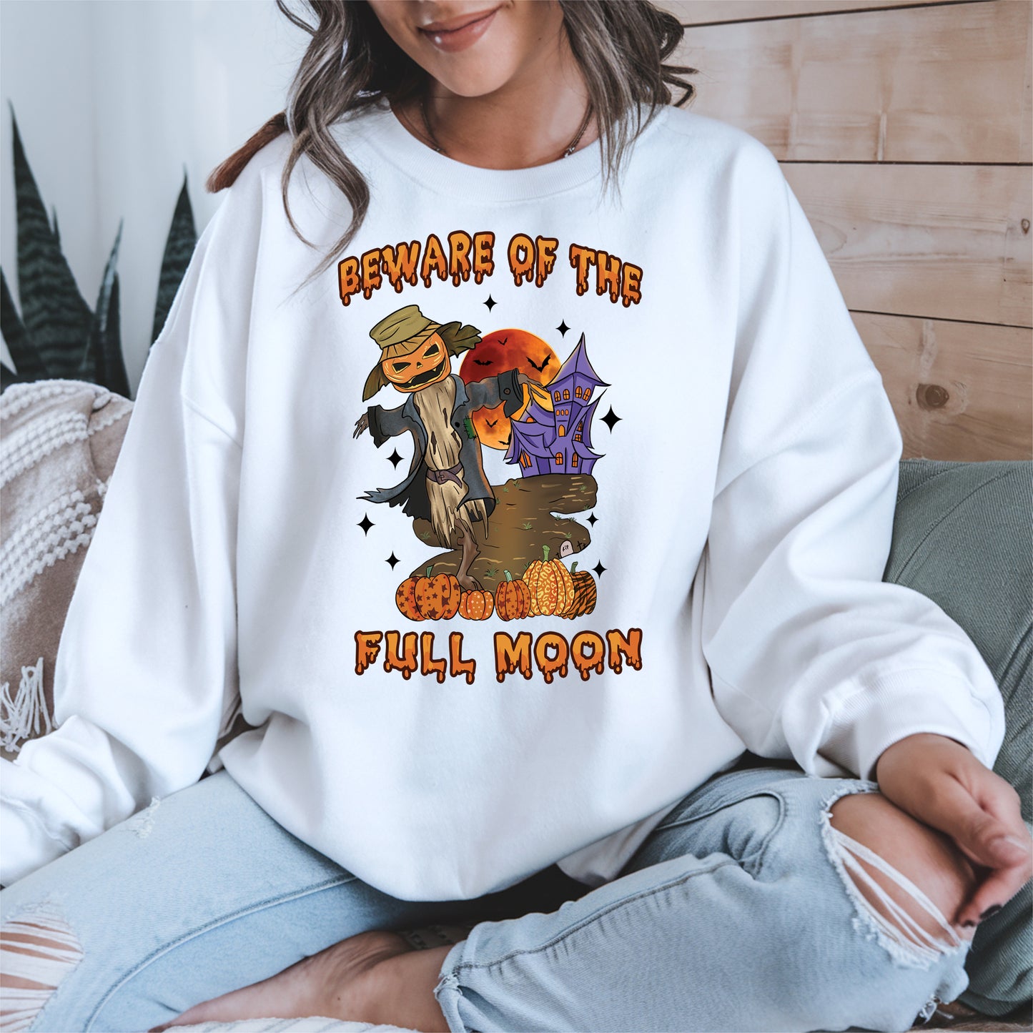 Beware of the Full Moon Halloween Shirt
