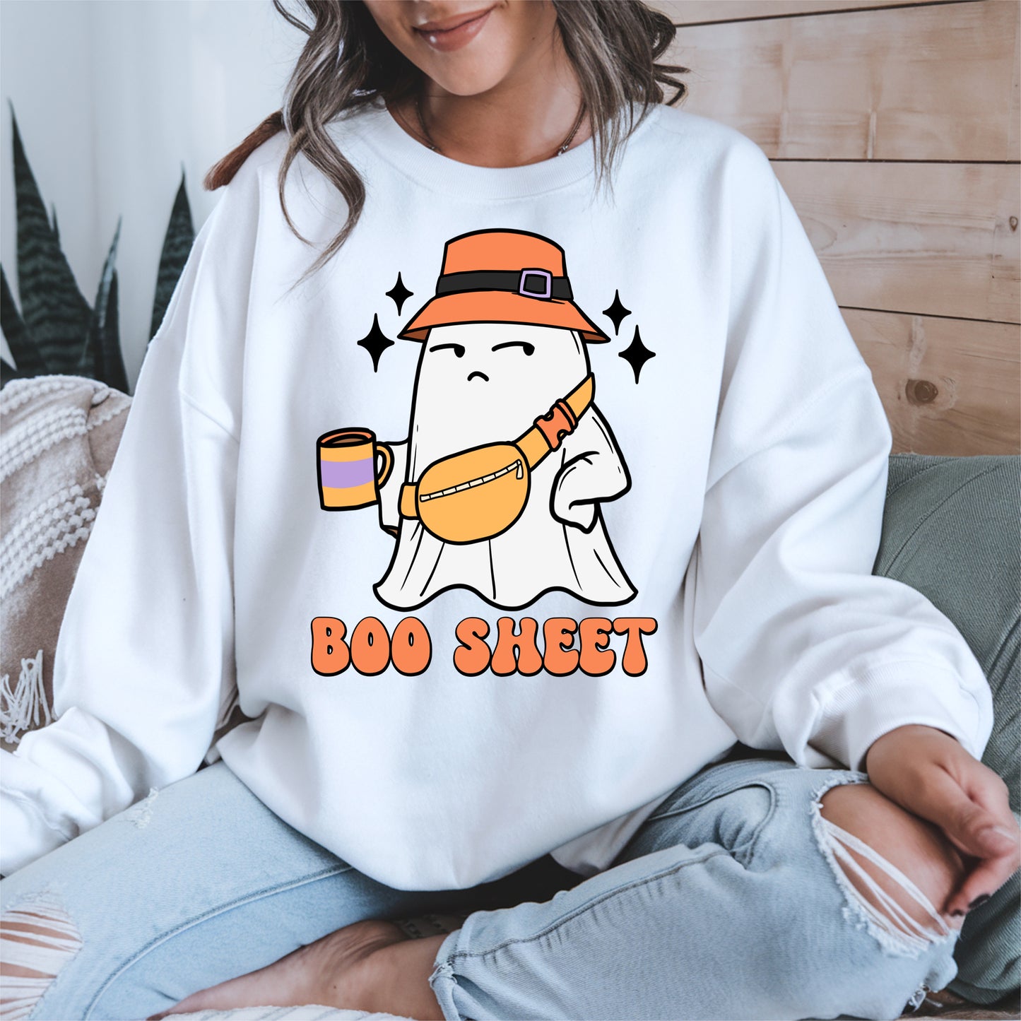 Funny Boo Sheet Halloween Shirt