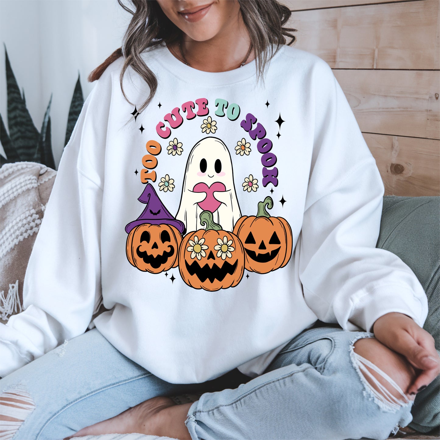 Too Cute To Spook Halloween Shirt