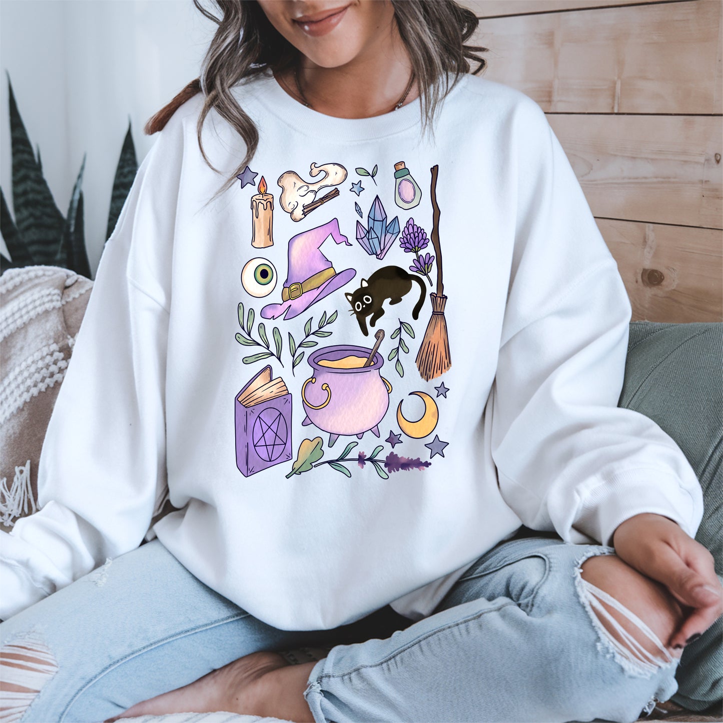 Witchy Aesthetic Halloween Shirt