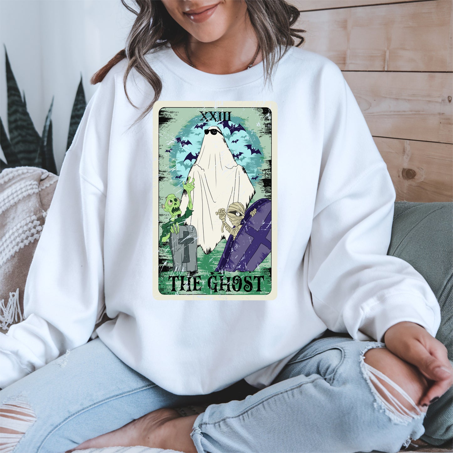 The Ghost Tarot Halloween Shirt