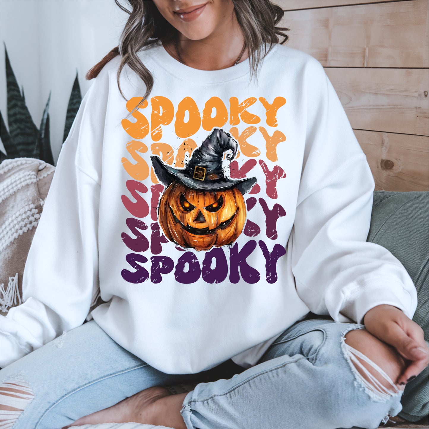 Spooky Pumpkin Halloween Shirt