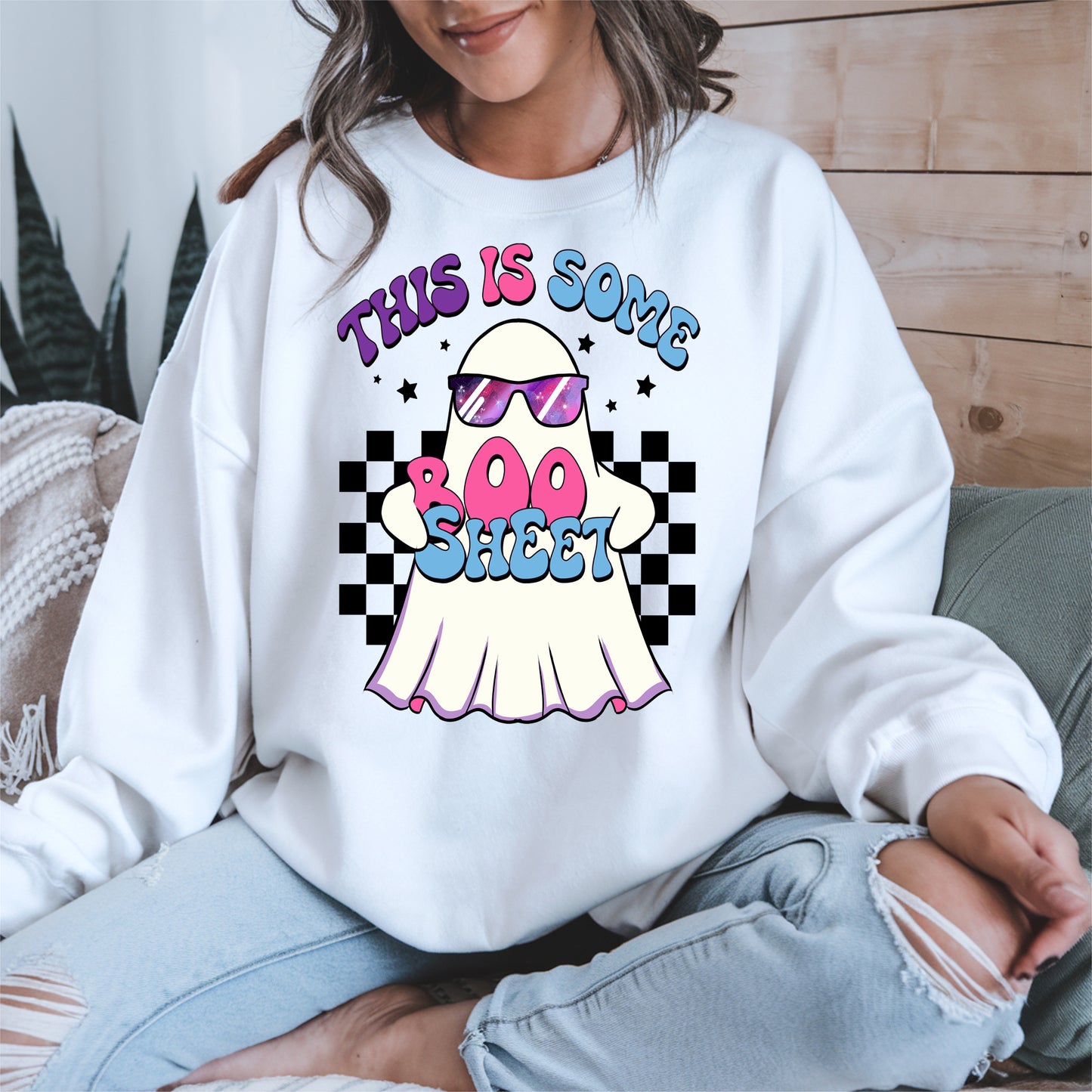Funny Boo Sheet Halloween Shirt