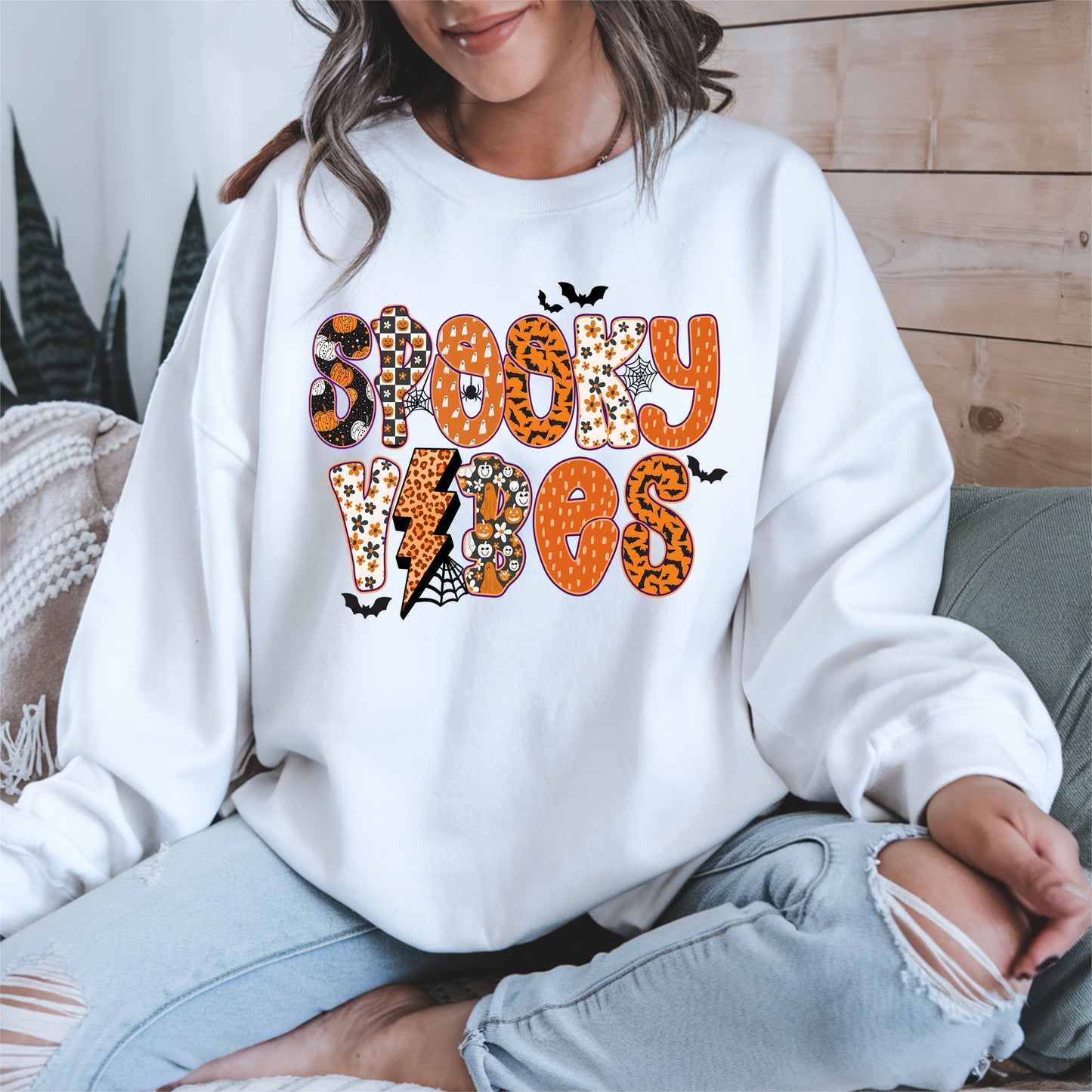 Spooky vibes halloween shirt
