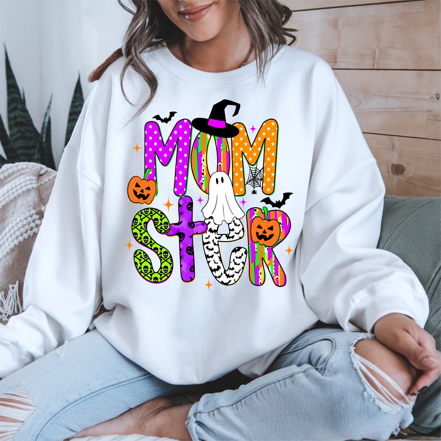 Momster halloween shirt and hoodie