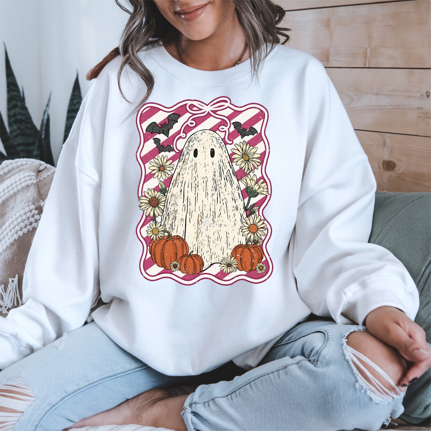 Ghost Floral Coquette Frame shirt