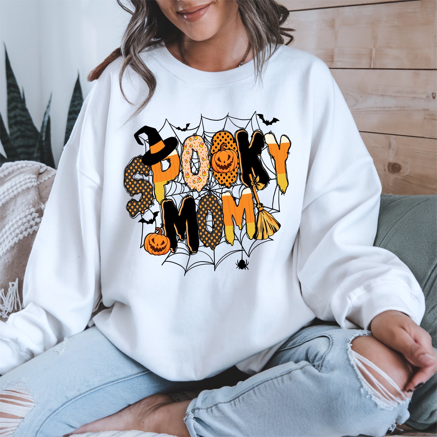 Spooky MAMA halloween shirt and hoodie