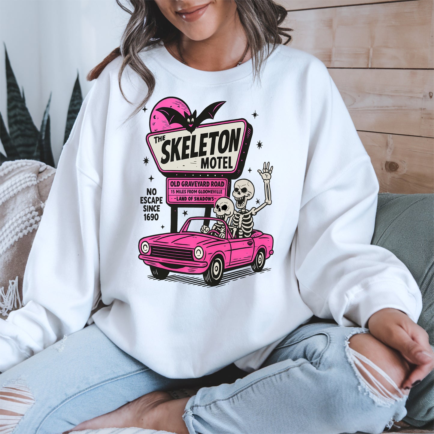 The Skeleton Hotel halloween shirt