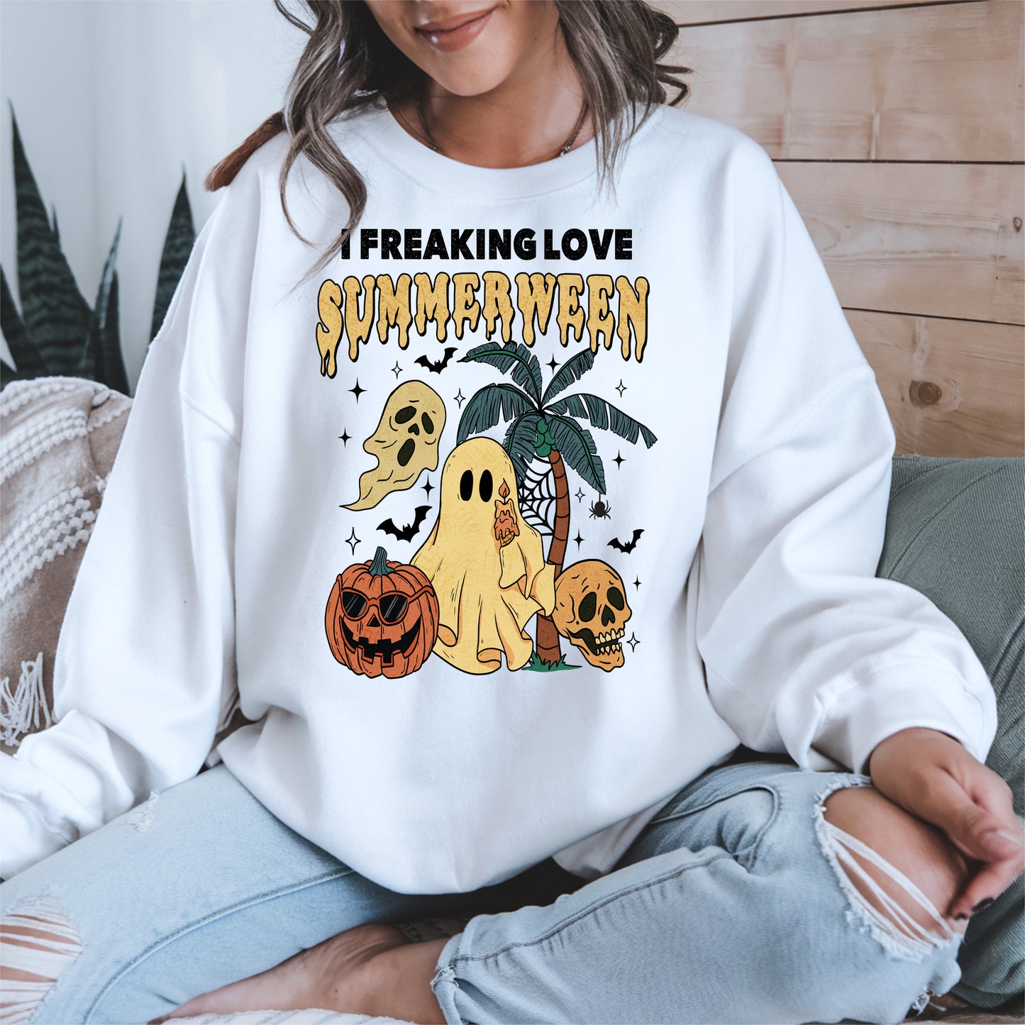 I freaking love summerween halloween shirt