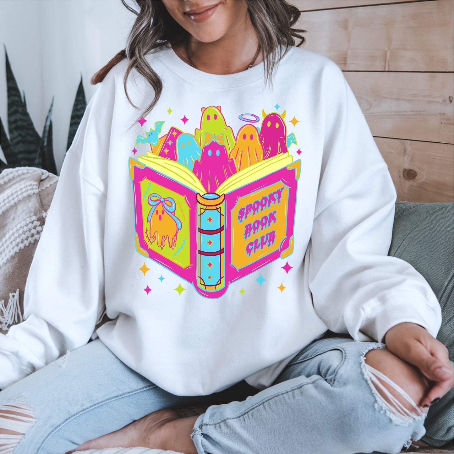 Spooky Book Club shirt and hoodie
