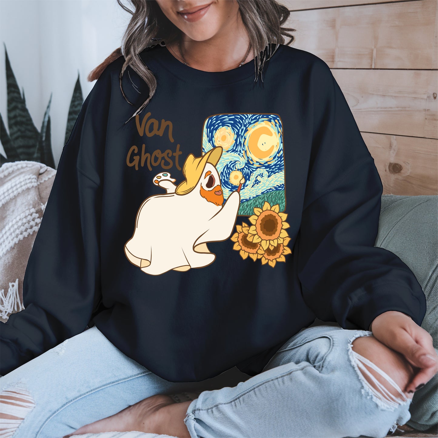 Van Ghost Funny Artist Shirt