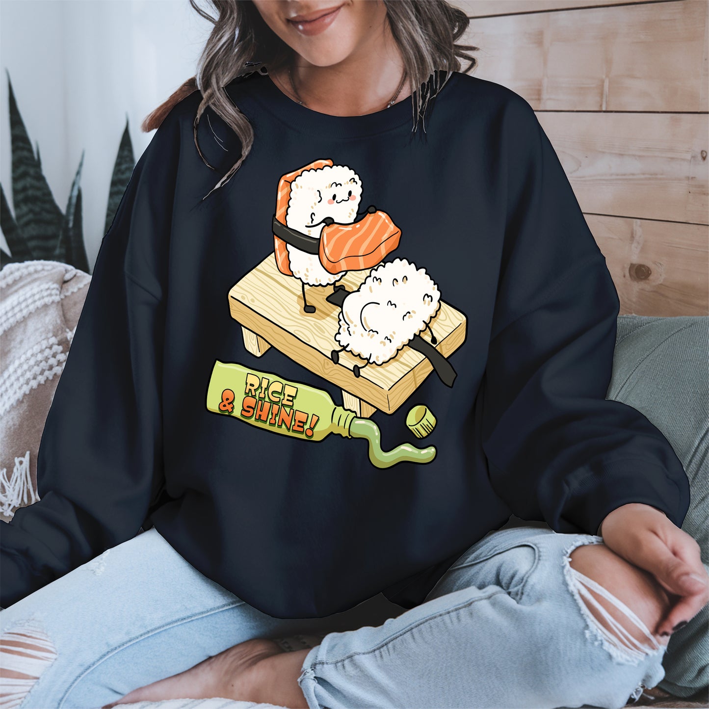Rice and Shine Sushi Shirt