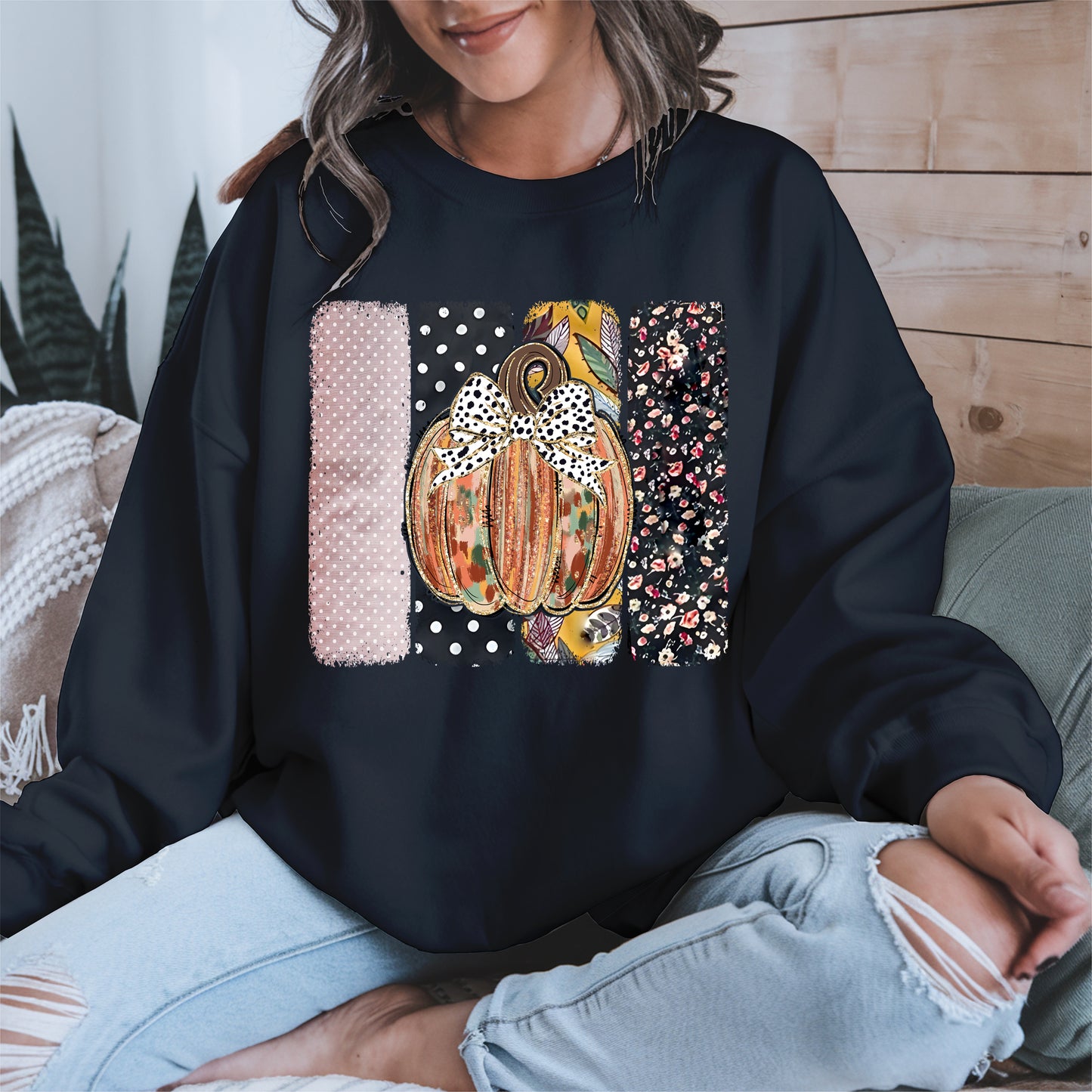 Vintage Pumpkin Shirt Hoodie Sweatshirt for Fall and Halloween
