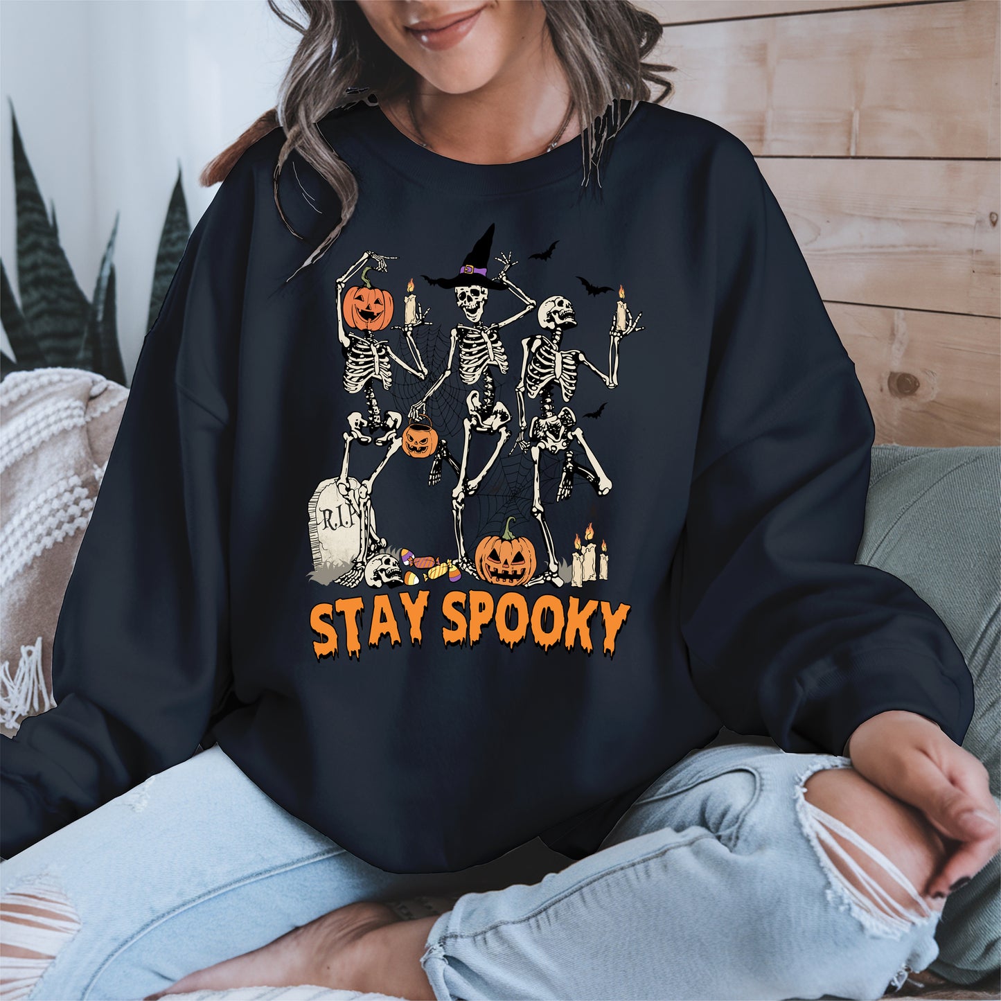 Dancing Skeleton Stay Spooky Shirt