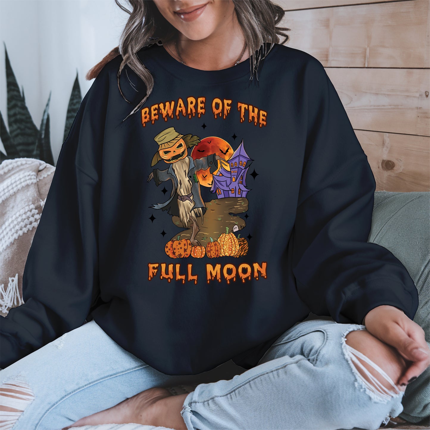 Beware of the Full Moon Halloween Shirt