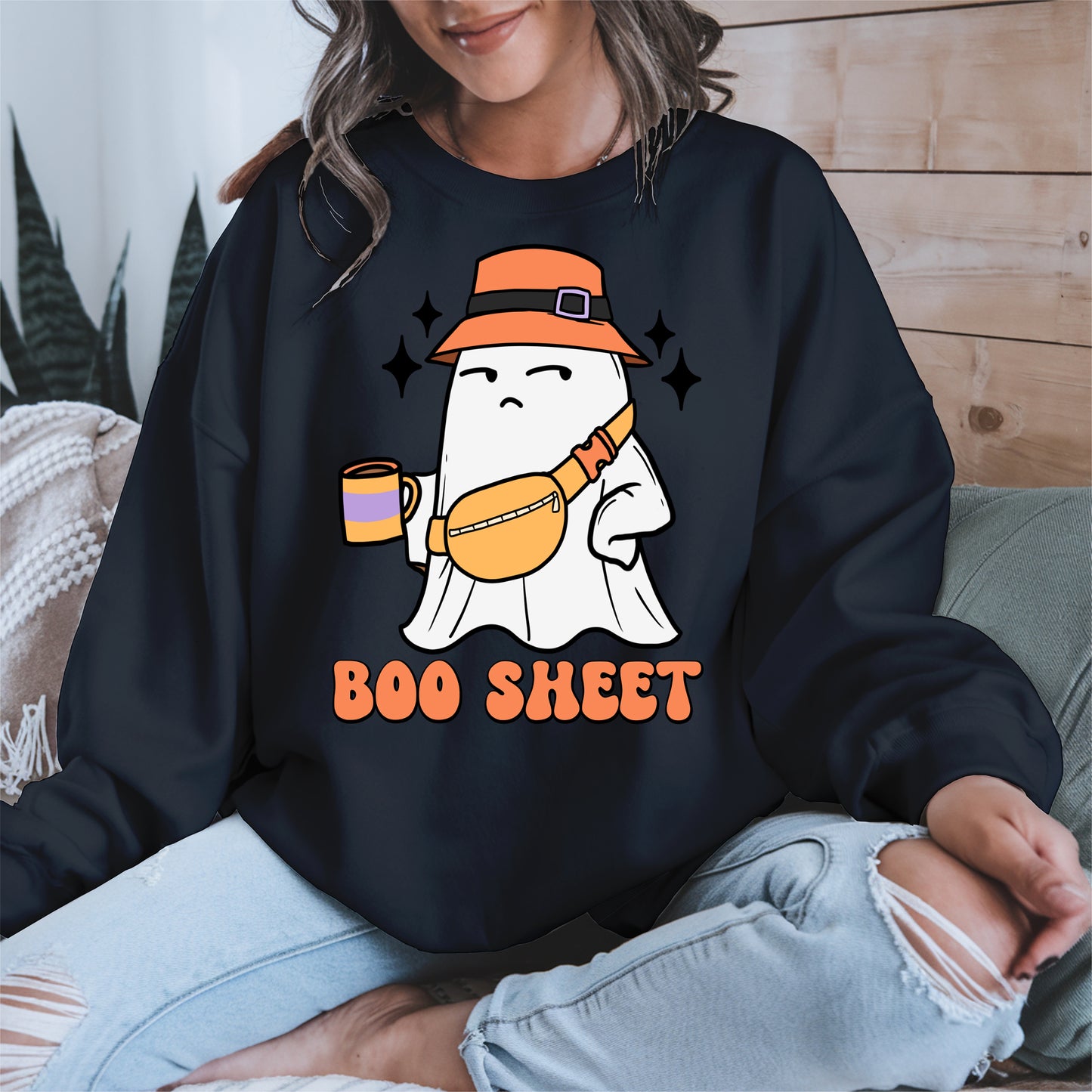 Funny Boo Sheet Halloween Shirt