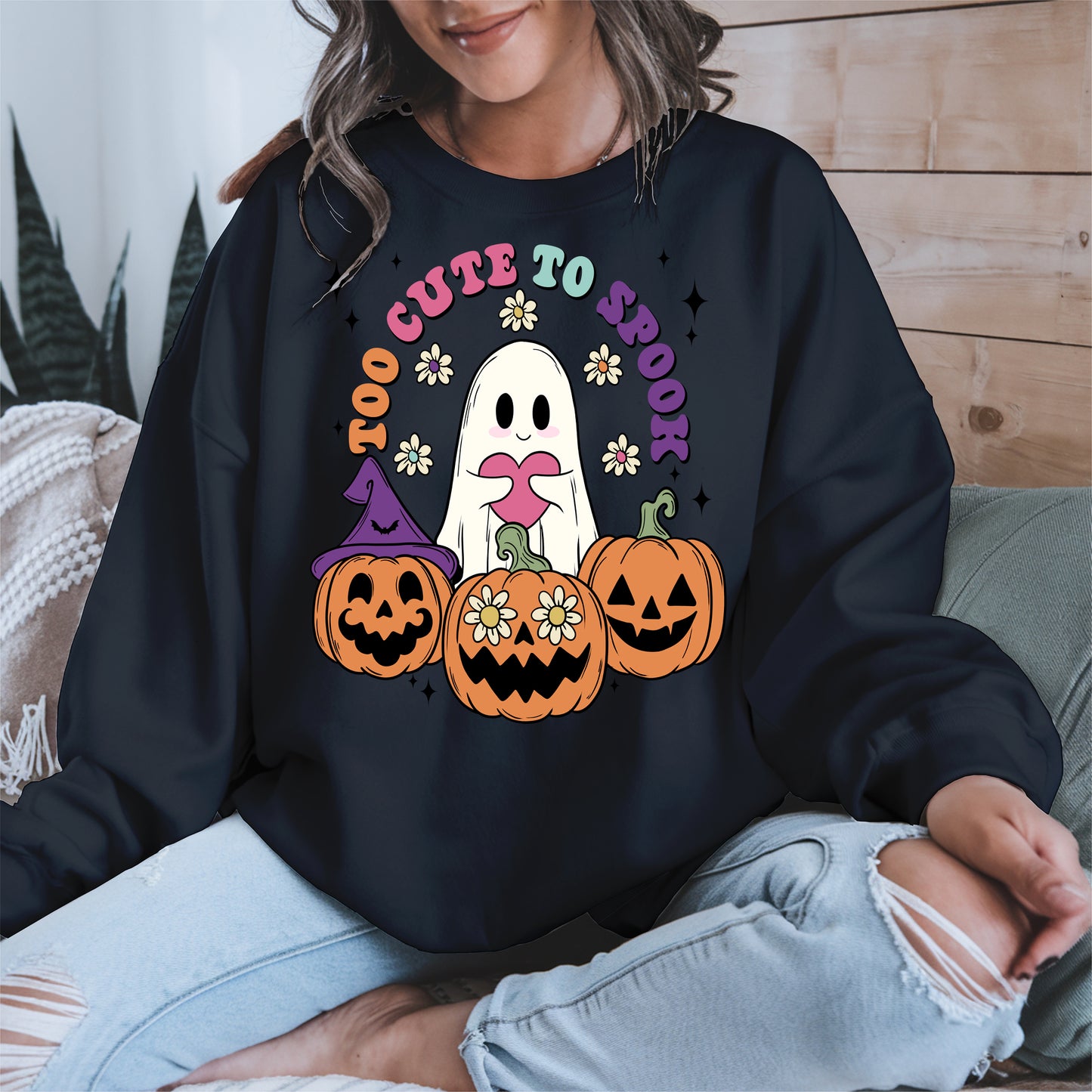 Too Cute To Spook Halloween Shirt