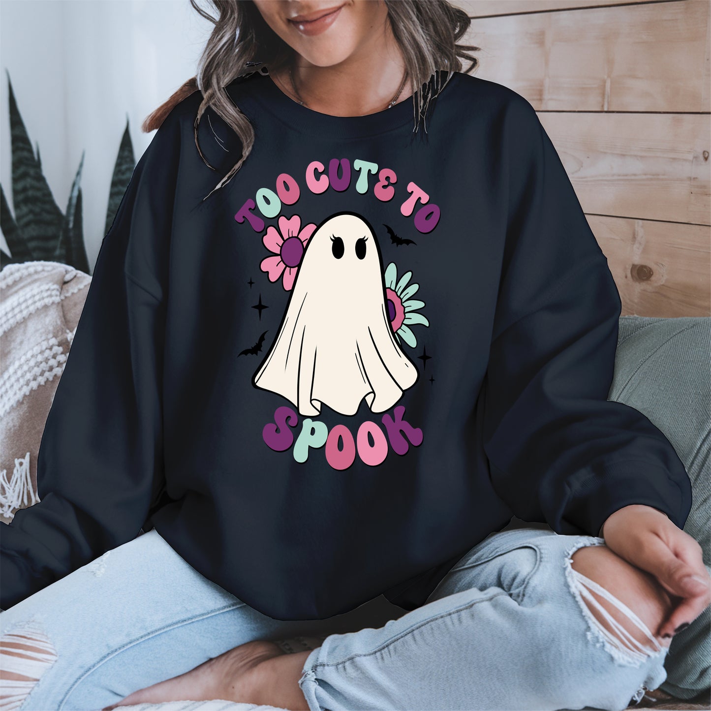 Too Cute To Spook Ghost Shirt