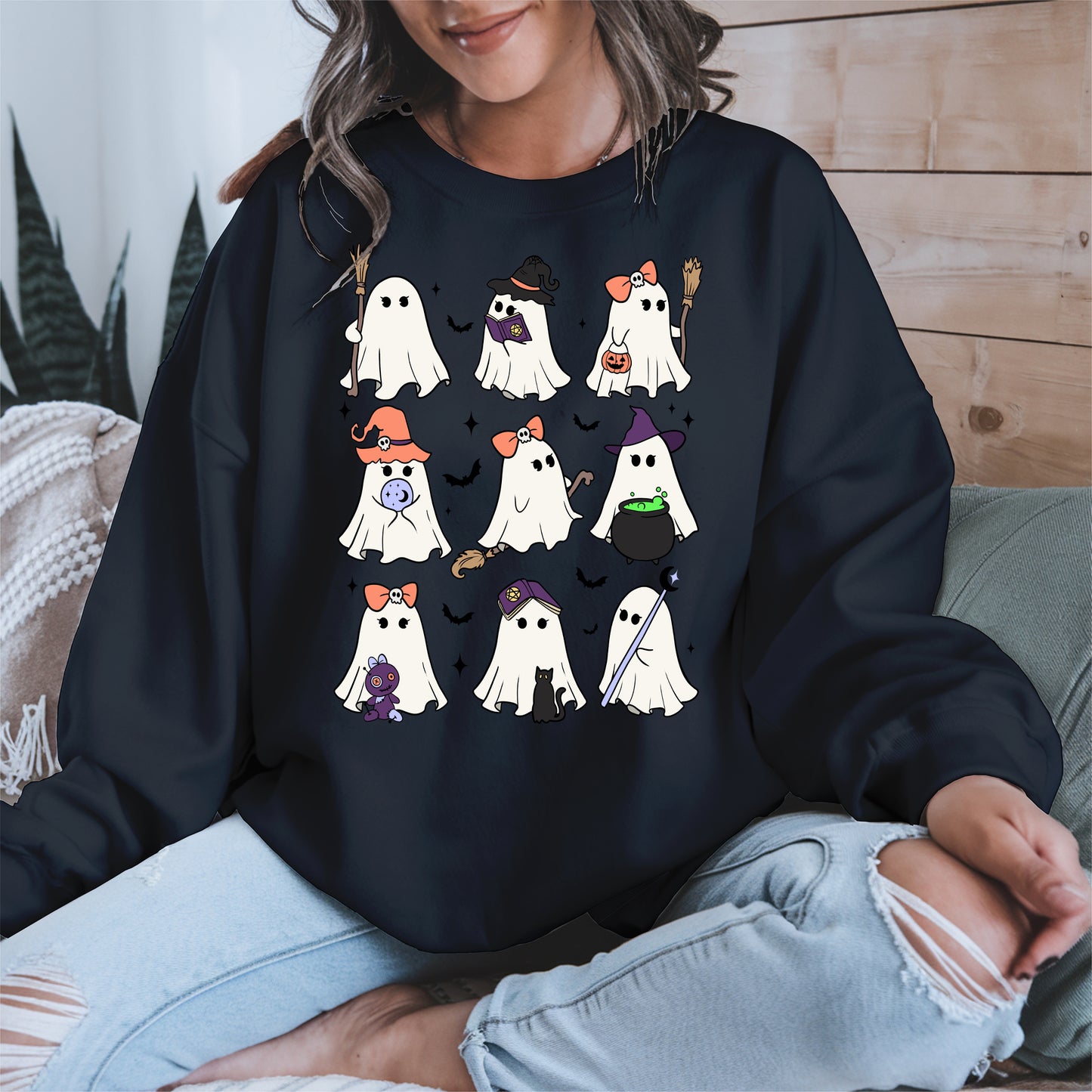 Cute Halloween Ghost Squad Shirt