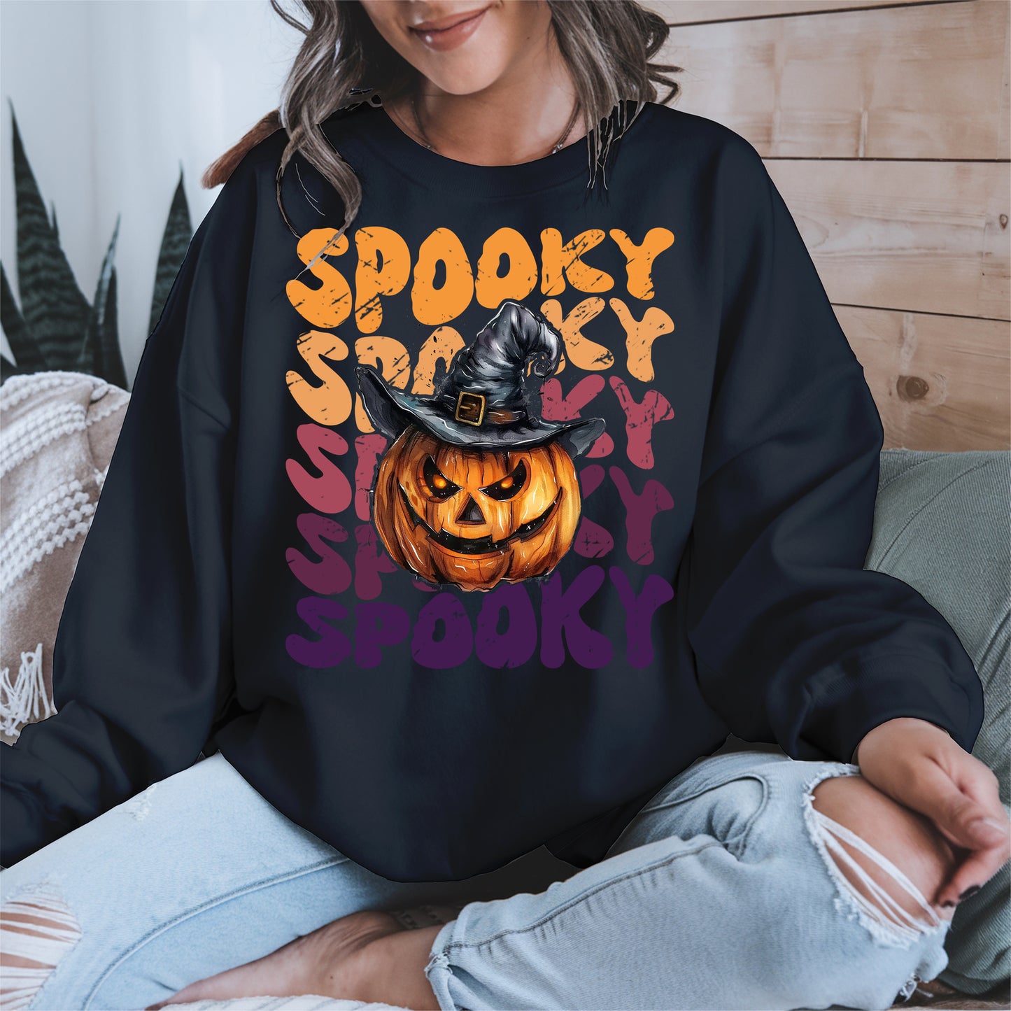 Spooky Pumpkin Halloween Shirt