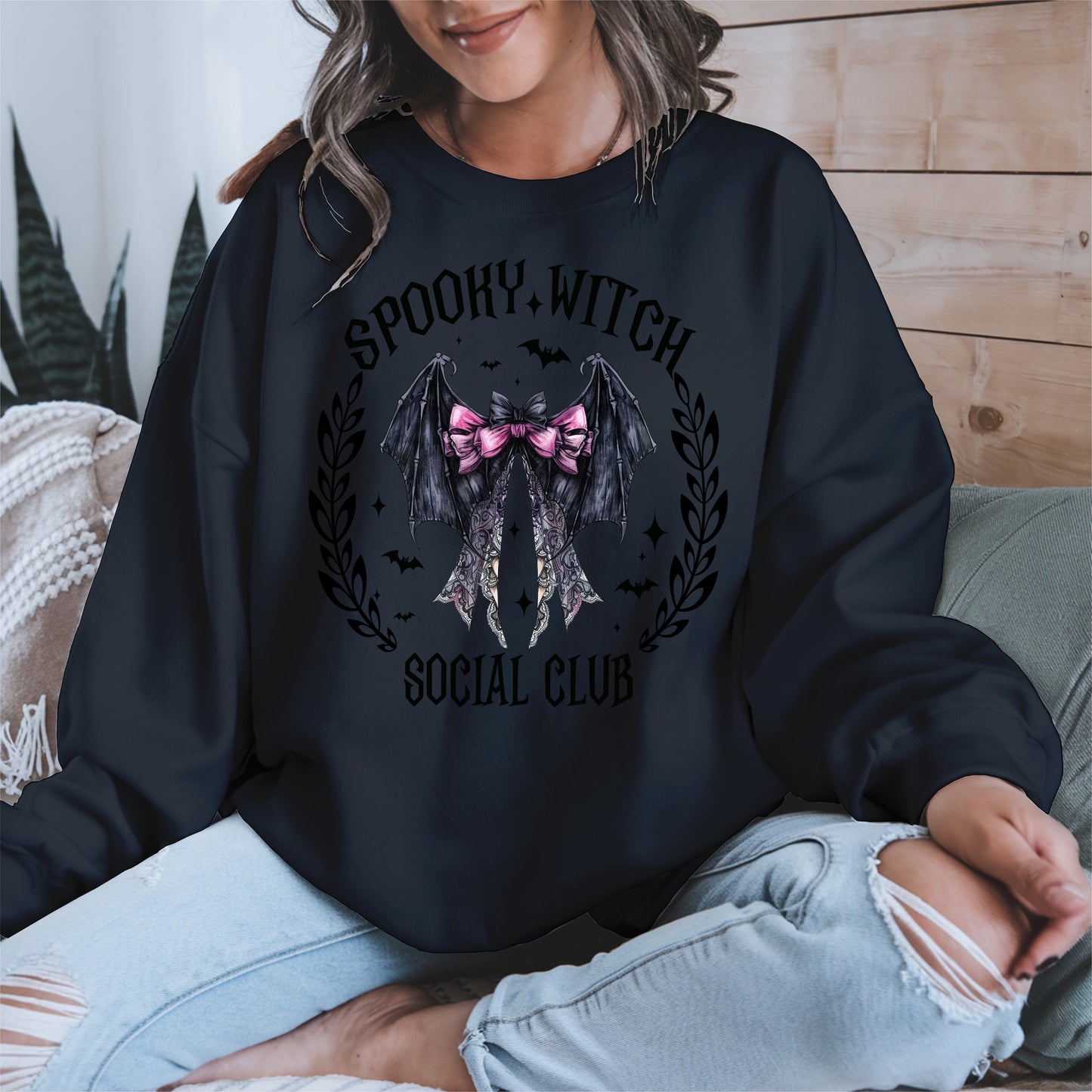 Spooky Witch Social Club Shirt