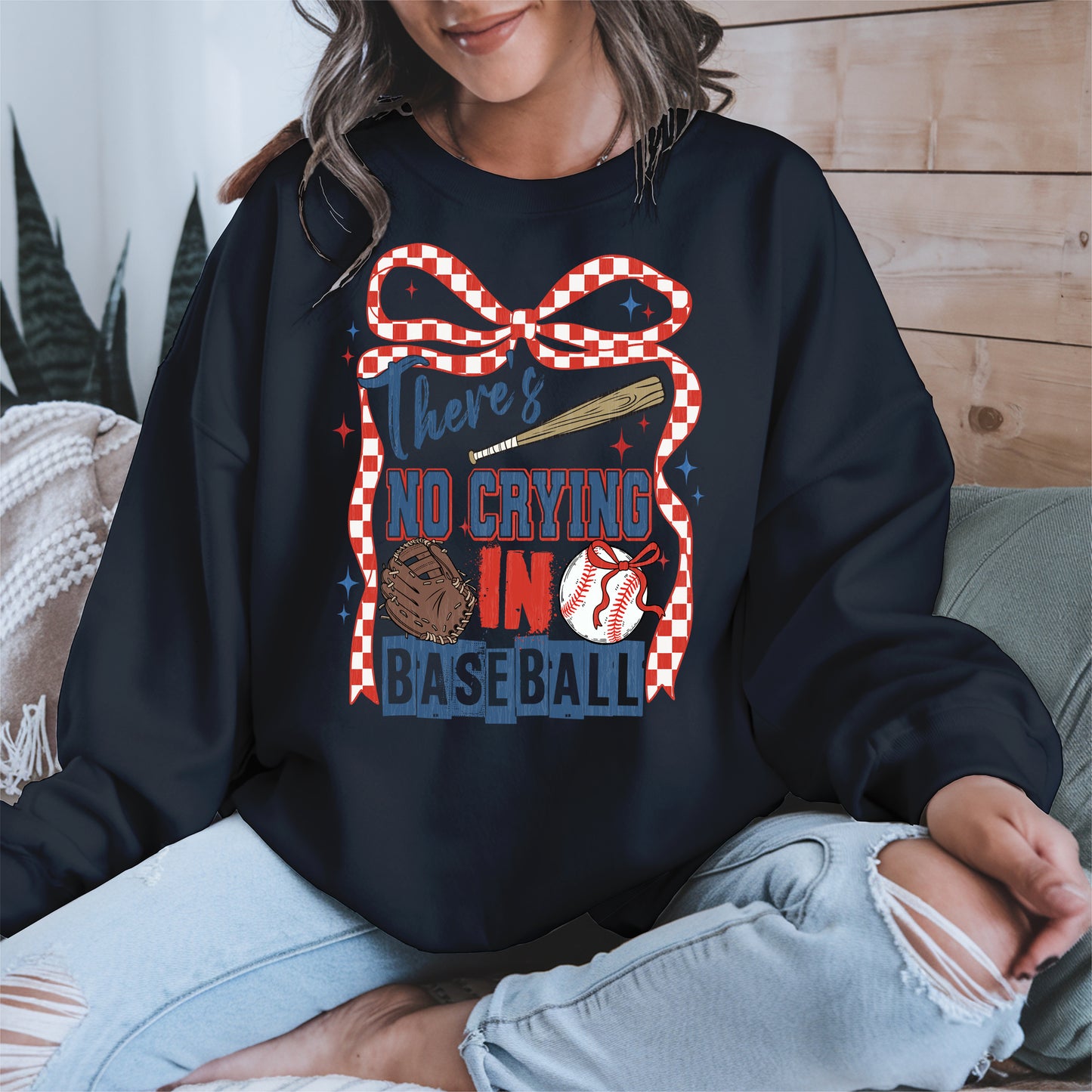 No Crying in Baseball Shirt Sport Tee Hoodie Sweatshirt Gift
