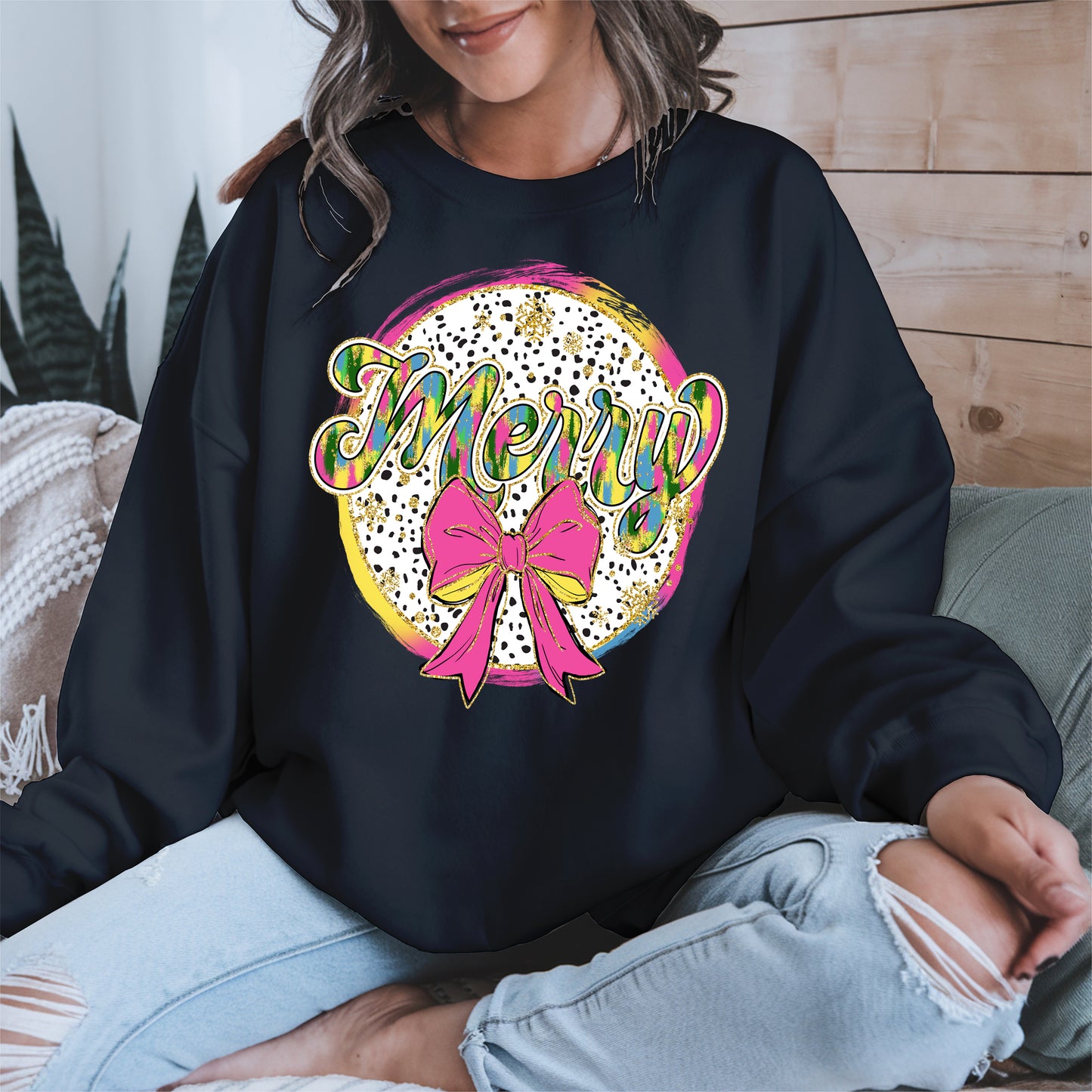 Merry Coquette Bow Shirt