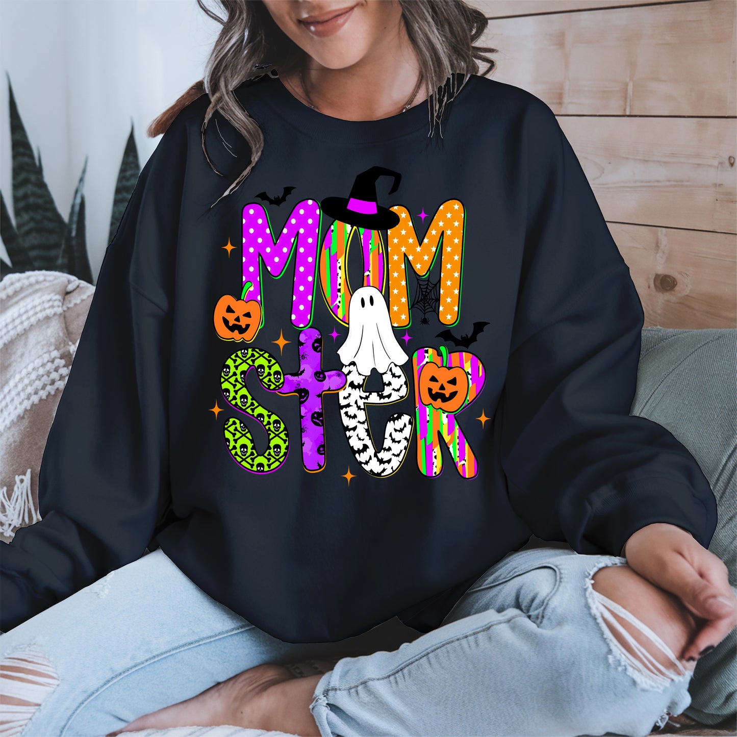 Momster halloween shirt and hoodie