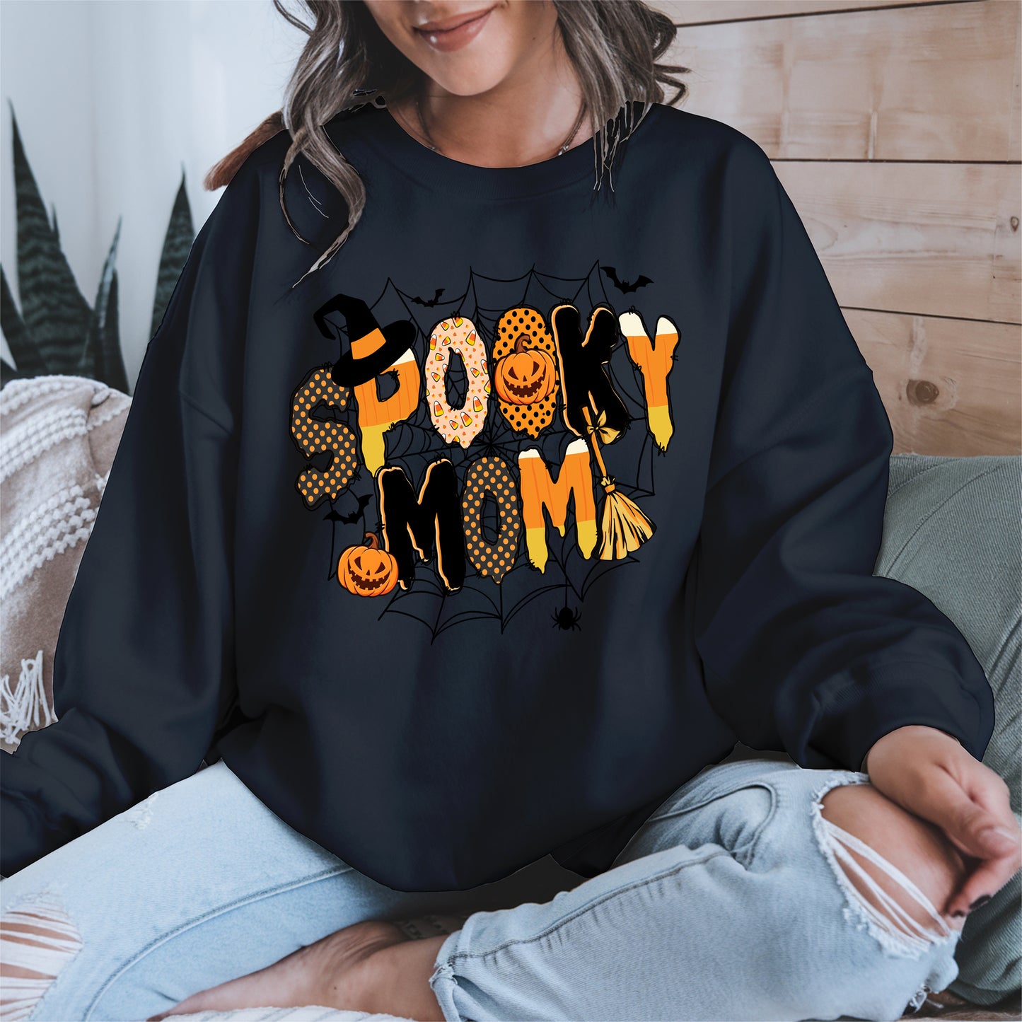 Spooky MAMA halloween shirt and hoodie