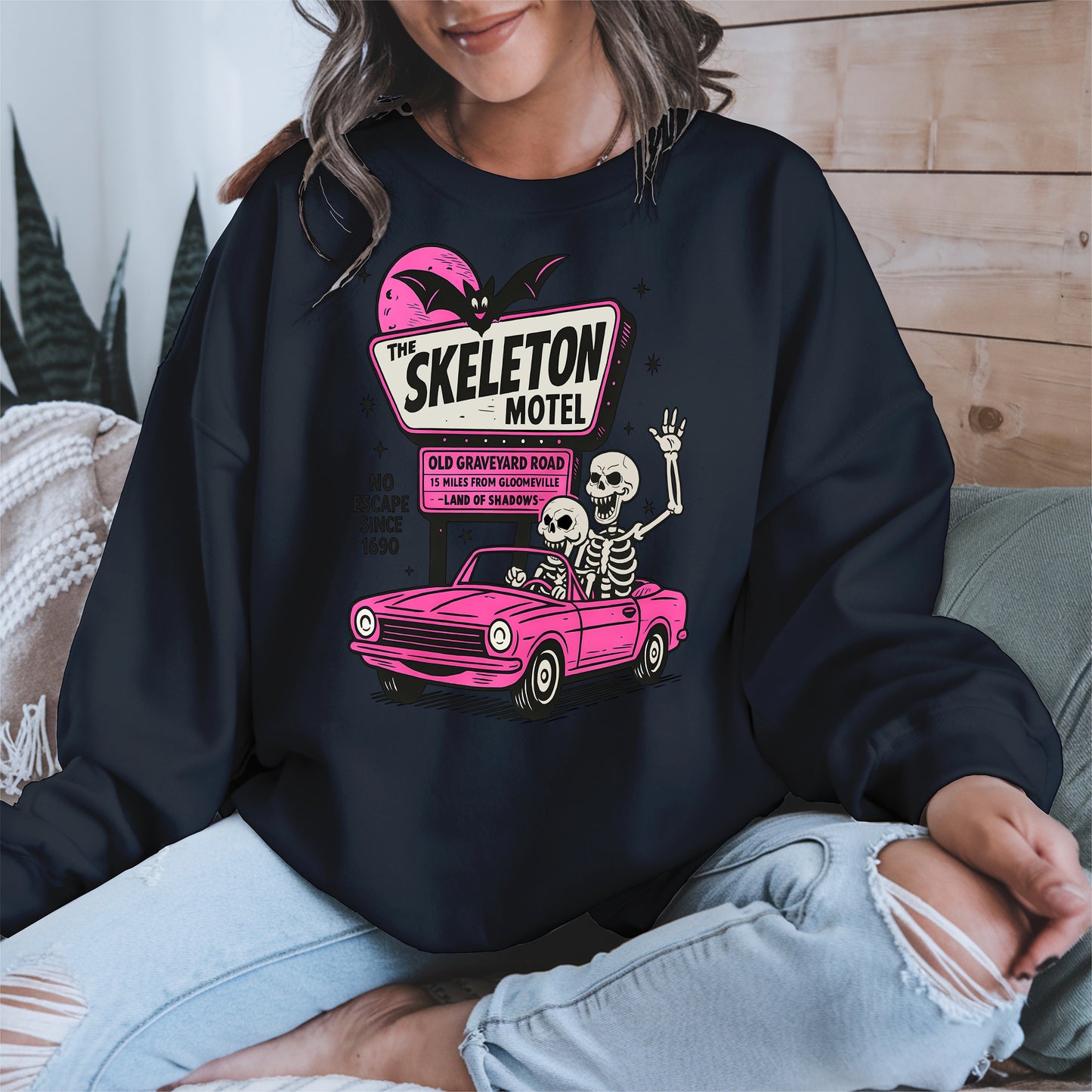 The Skeleton Hotel halloween shirt