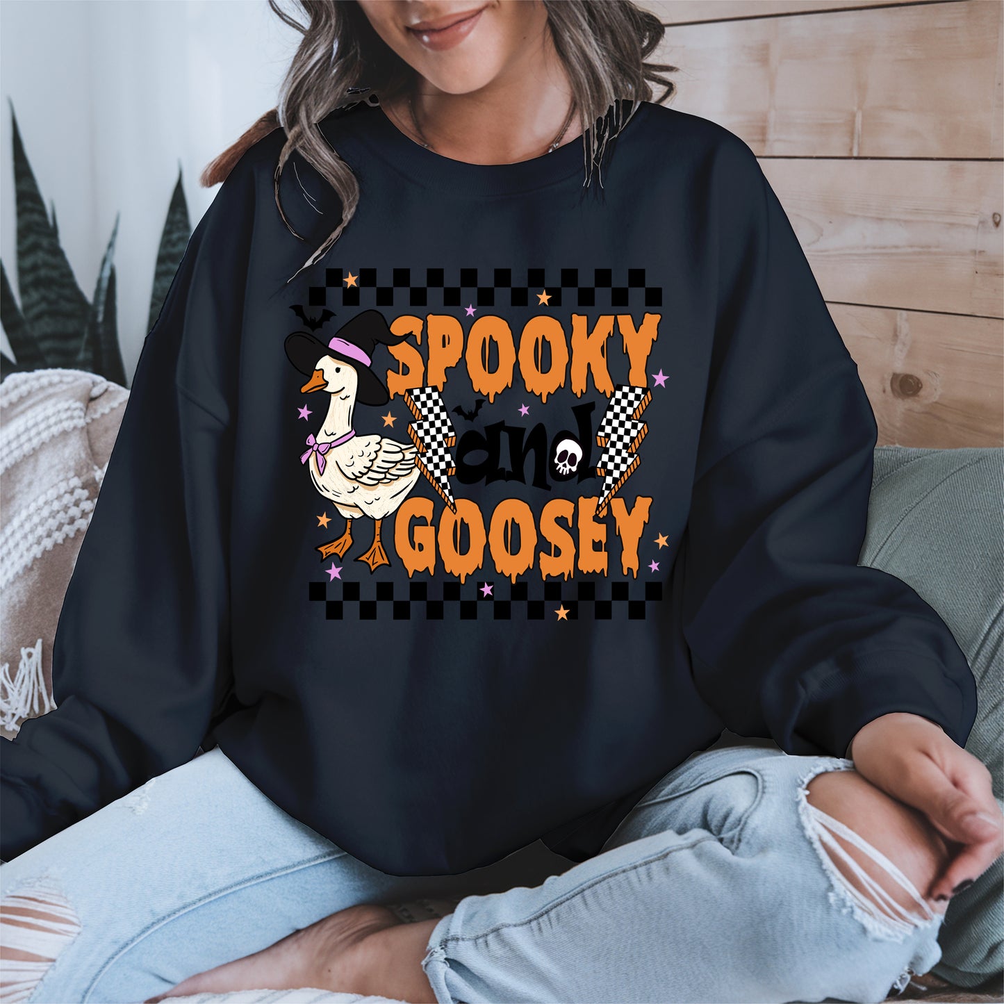 Spooky and goosey halloween shirt