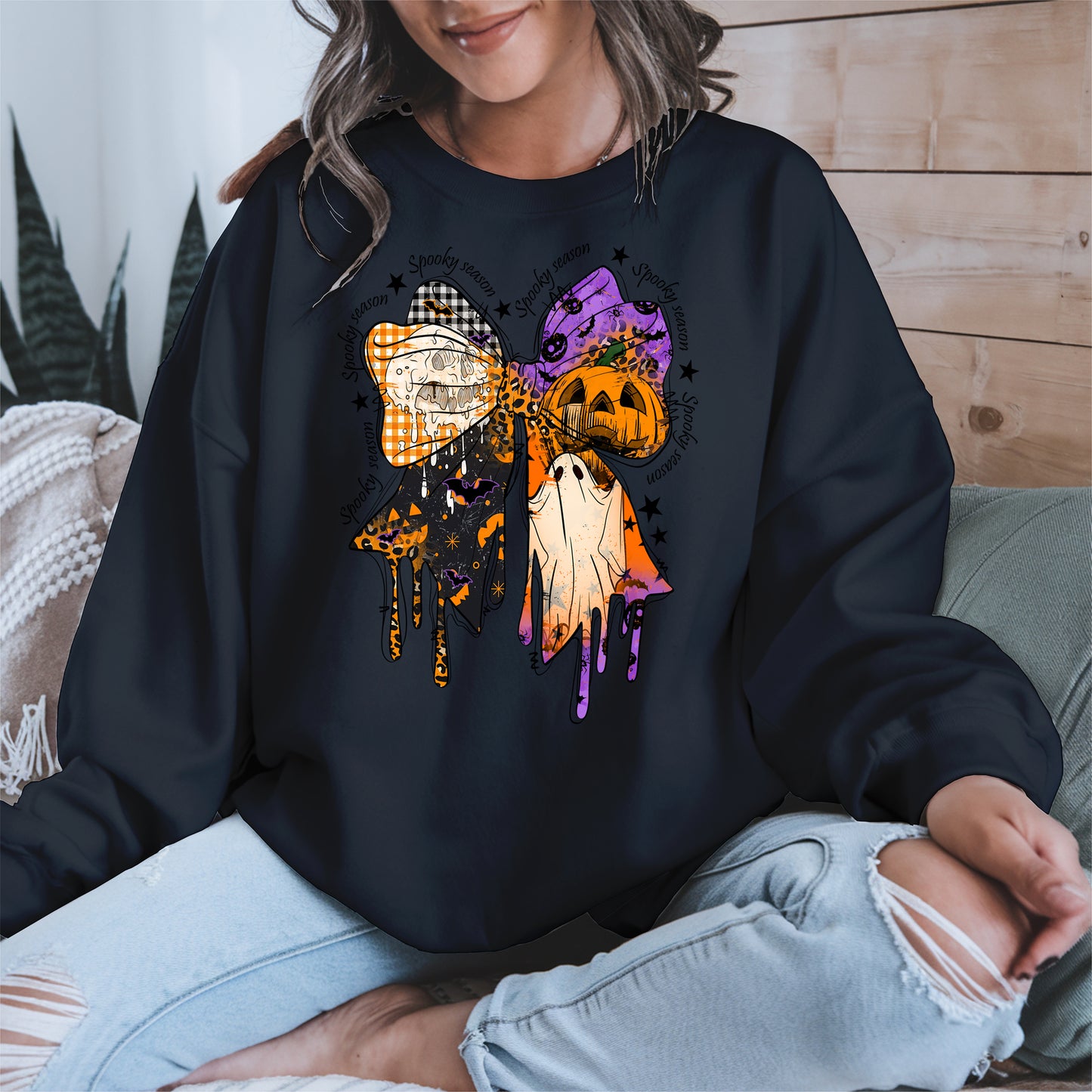 Halloween Coquette Bow shirt and hoodie