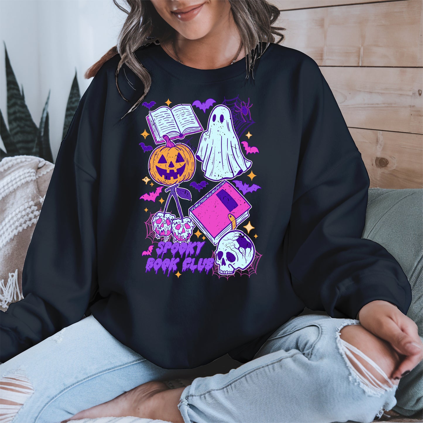 Spooky Book Club halloween shirt