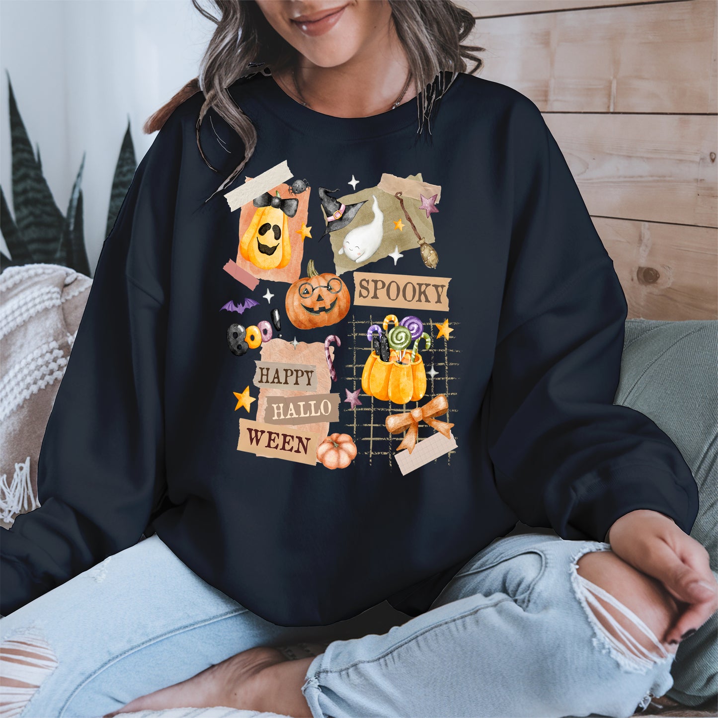 Halloween Collage shirt and sweatshirt