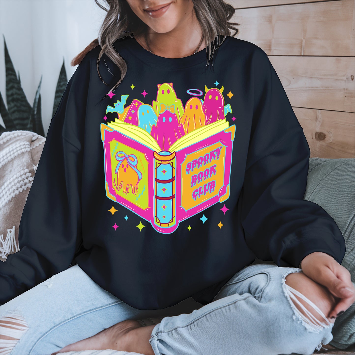 Spooky Book Club shirt and hoodie