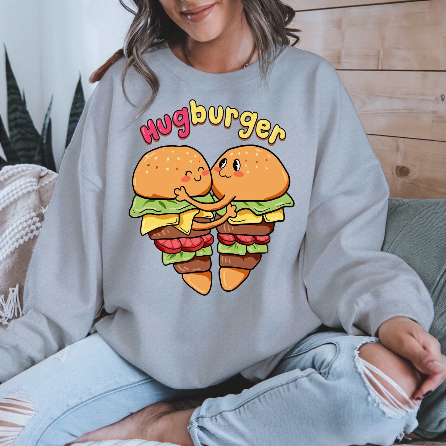 Hugburger Cute Couple Shirt