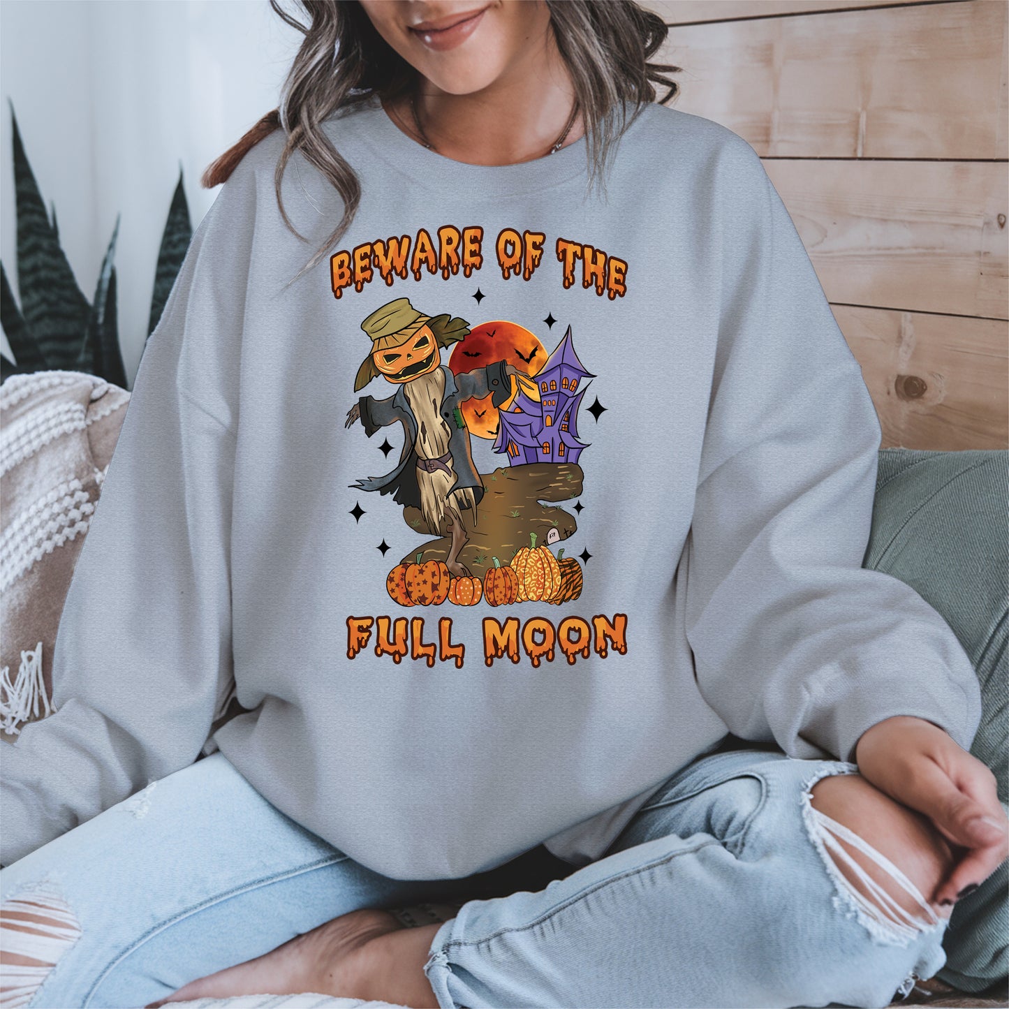 Beware of the Full Moon Halloween Shirt