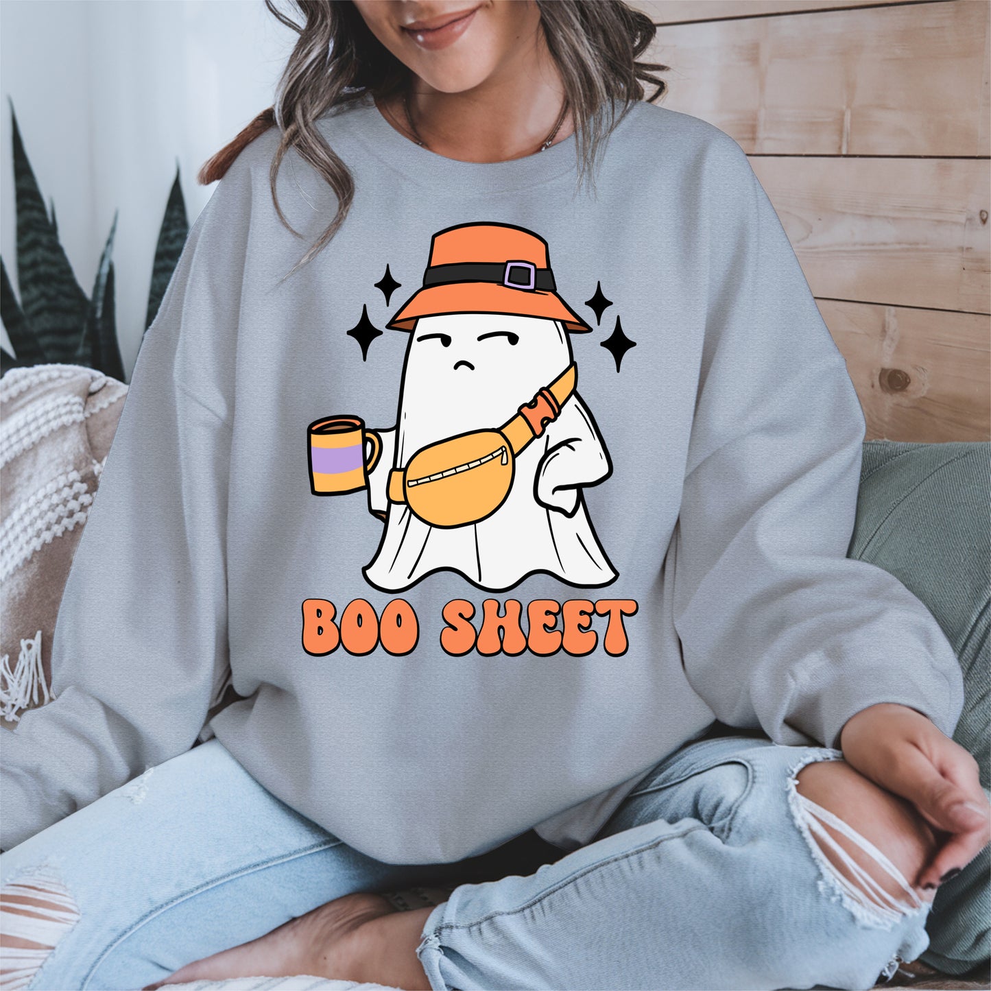 Funny Boo Sheet Halloween Shirt