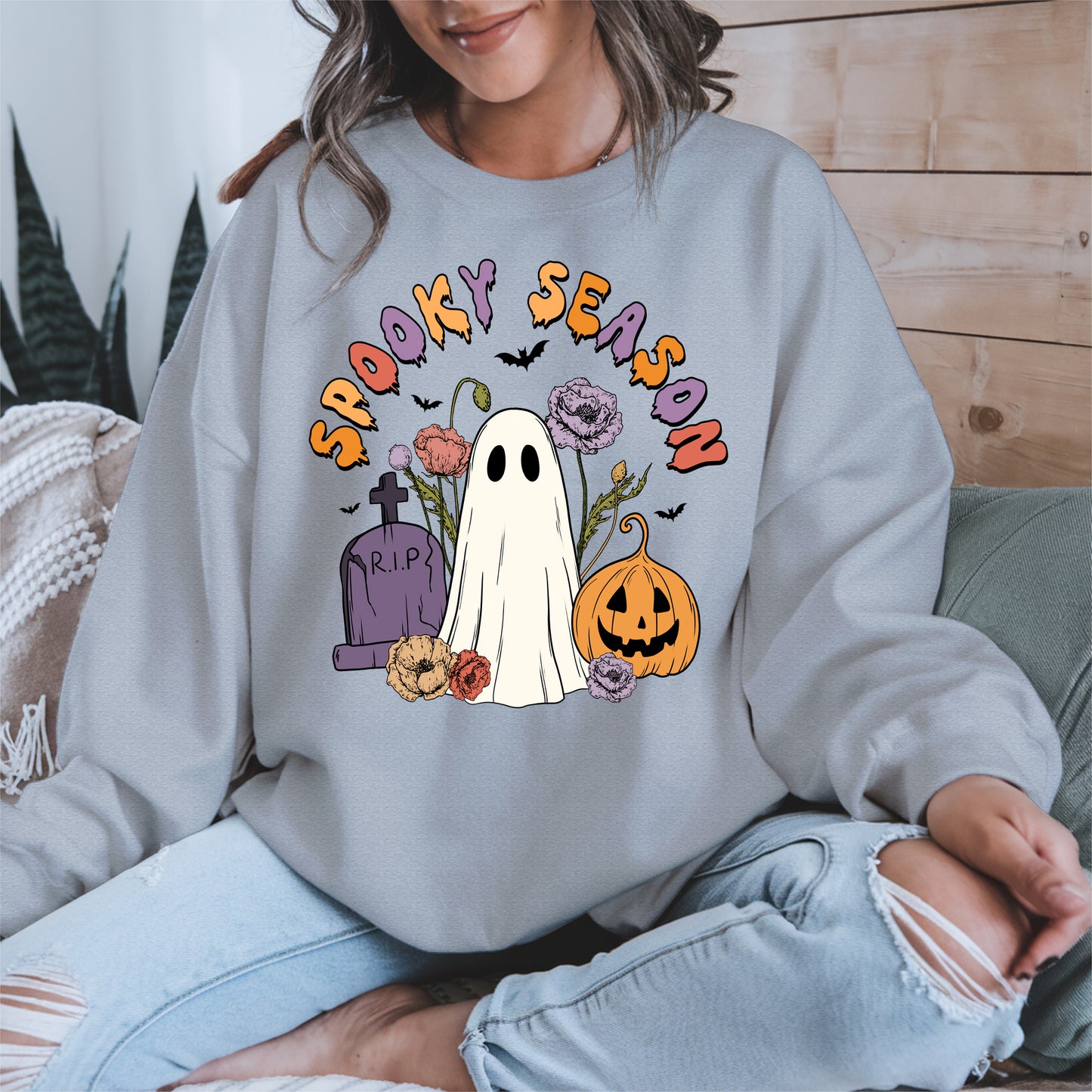 Spooky Season Ghost Halloween Shirt