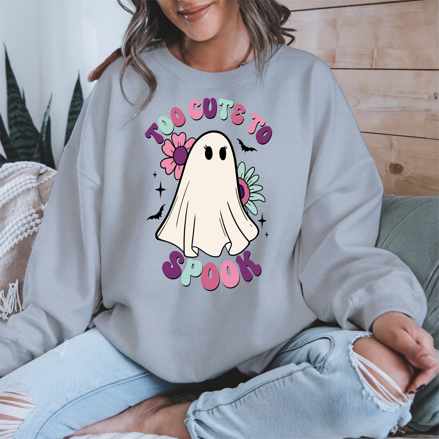 Too Cute To Spook Ghost Shirt