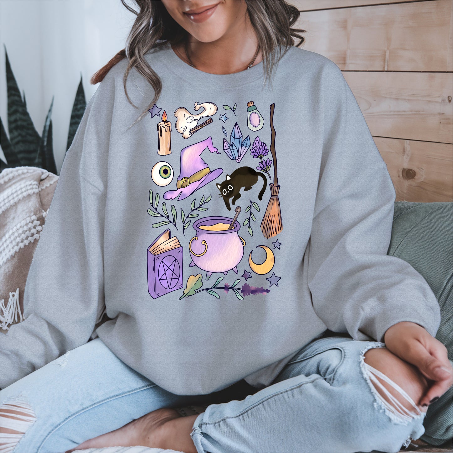 Witchy Aesthetic Halloween Shirt