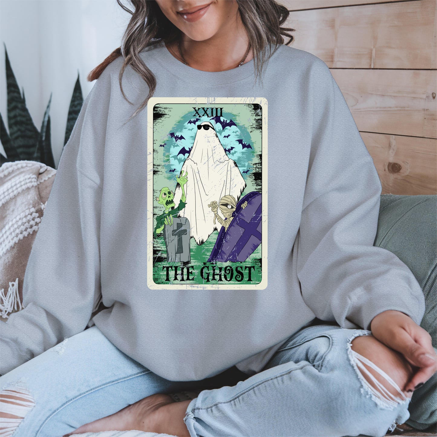 The Ghost Tarot Halloween Shirt