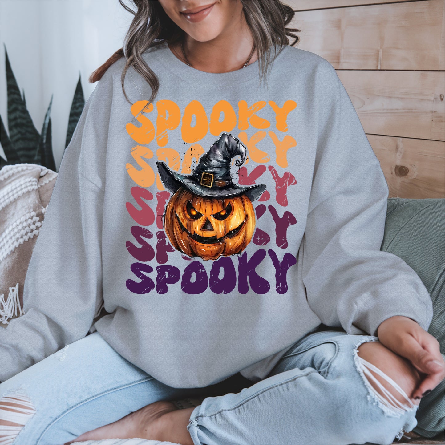 Spooky Pumpkin Halloween Shirt