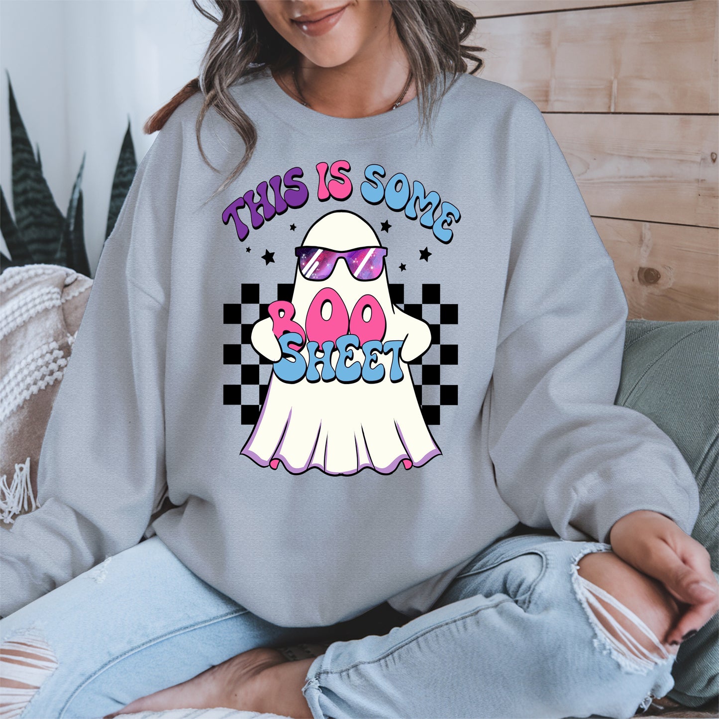 Funny Boo Sheet Halloween Shirt