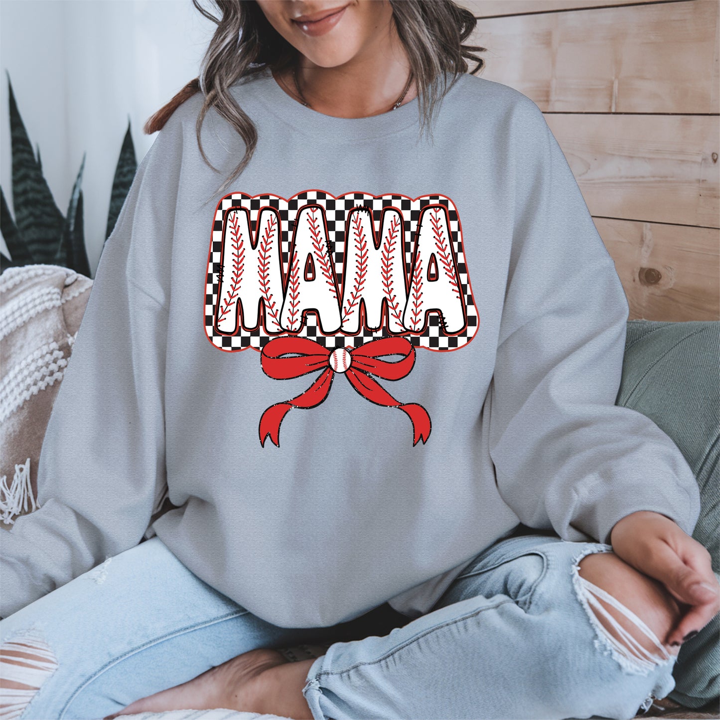 Baseball Mama Shirt Sport Tee Hoodie Sweatshirt Gift for Baseball Moms