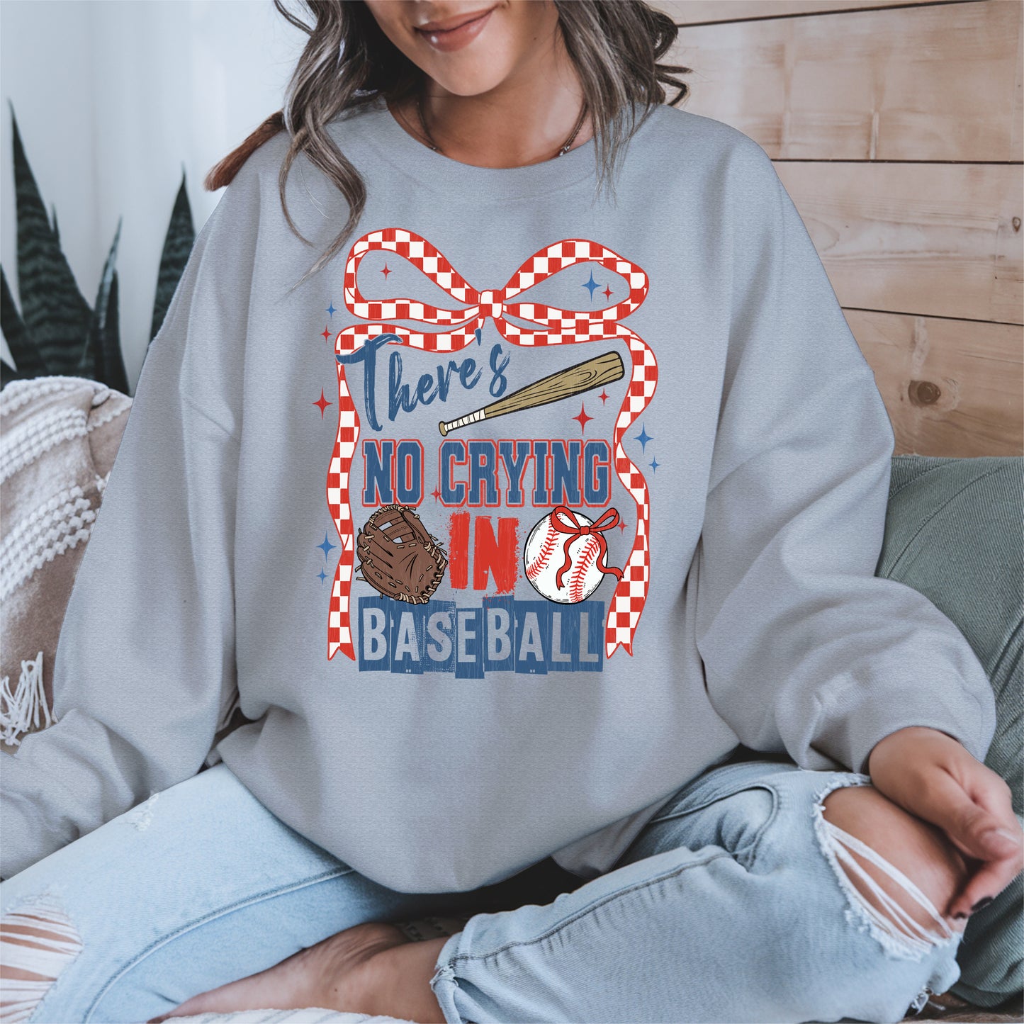 No Crying in Baseball Shirt Sport Tee Hoodie Sweatshirt Gift