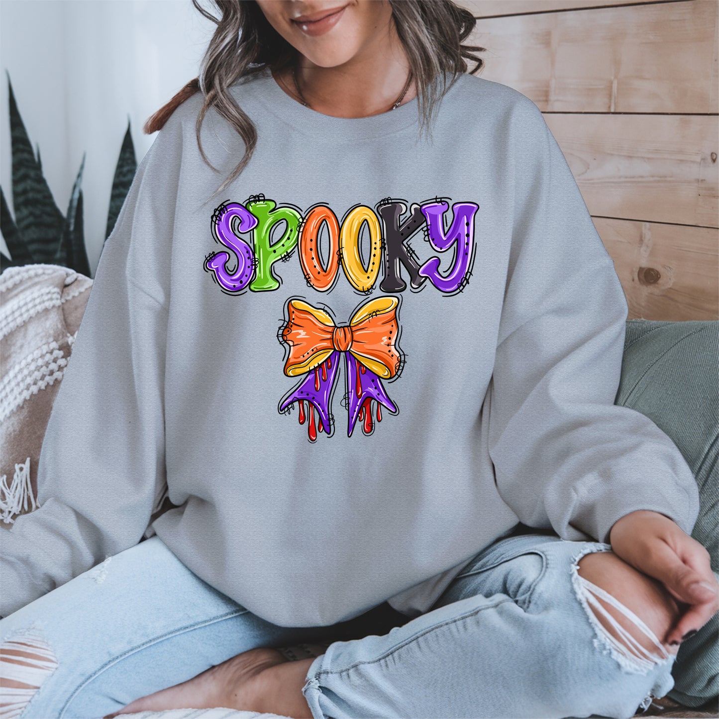 Spooky Letter Hand-drawing shirt