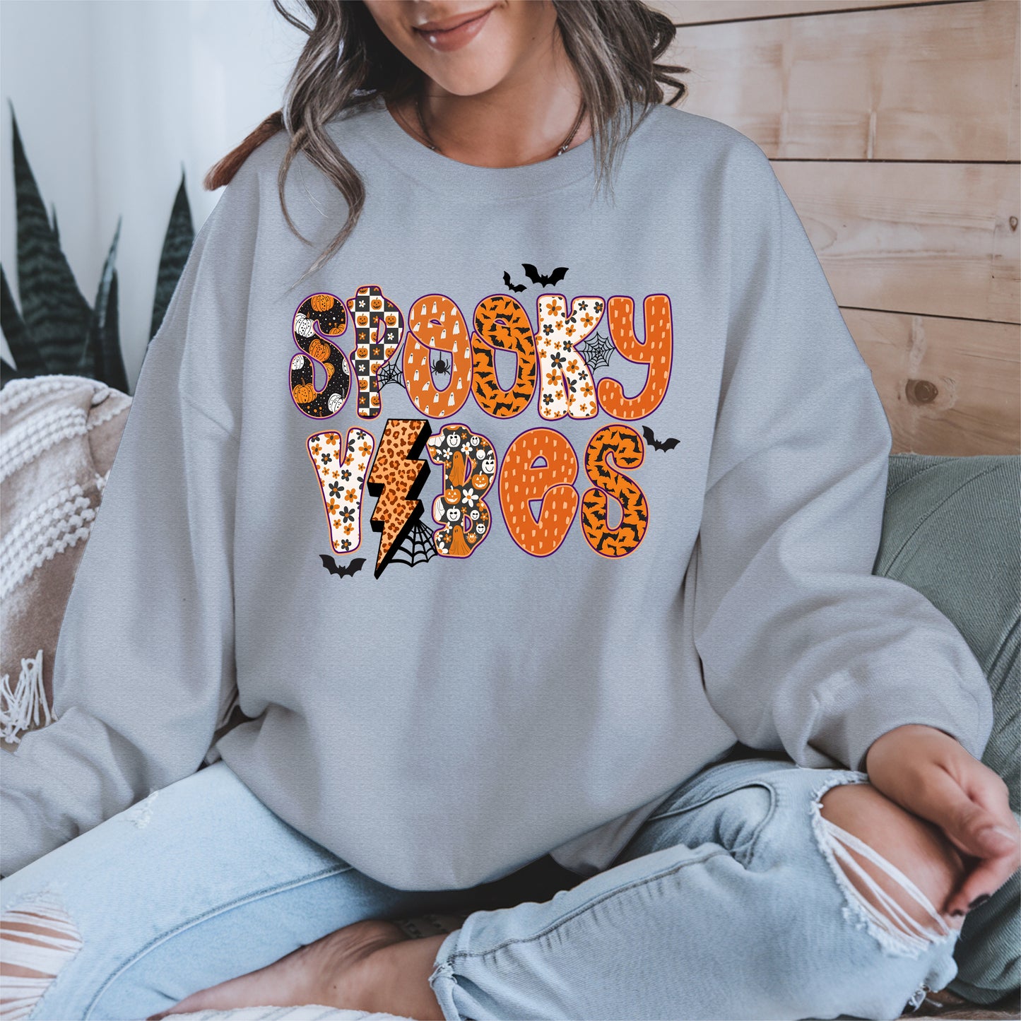 Spooky vibes halloween shirt