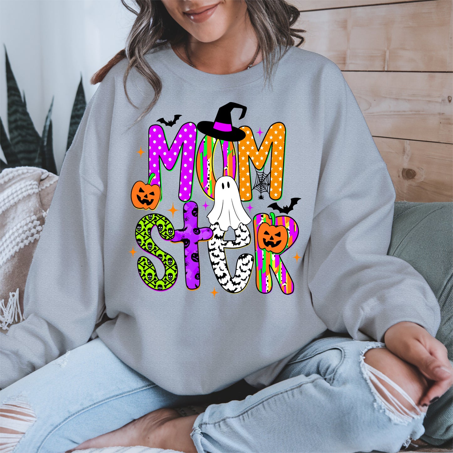 Momster halloween shirt and hoodie